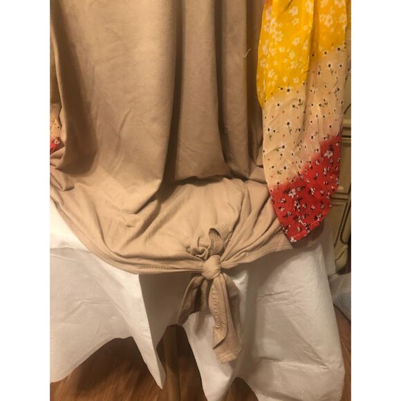 Boho style top by Emerald in size 2X - Picture 3 of 10